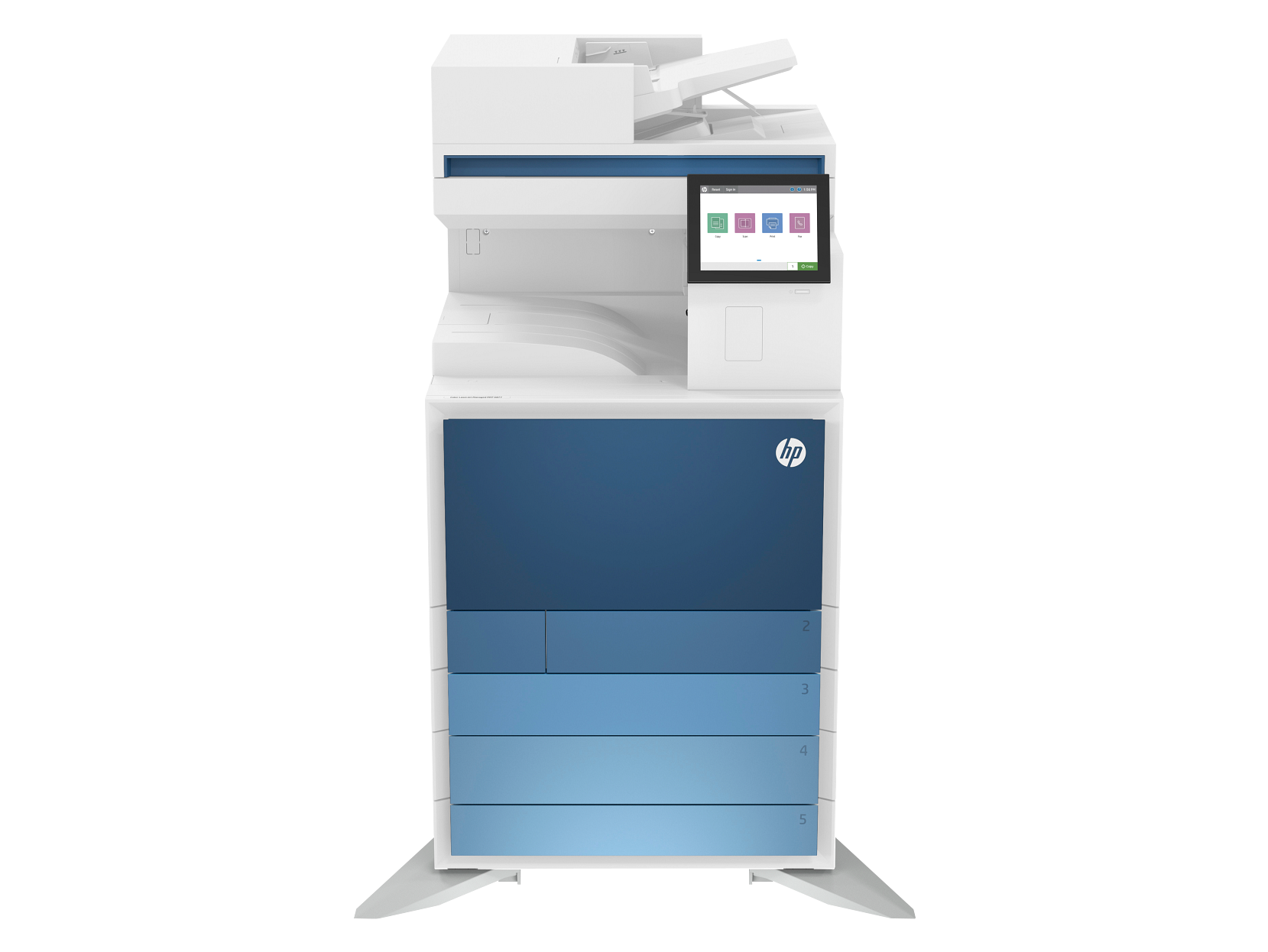 HP Colour LaserJet Managed MFP E877 Series A3 printer