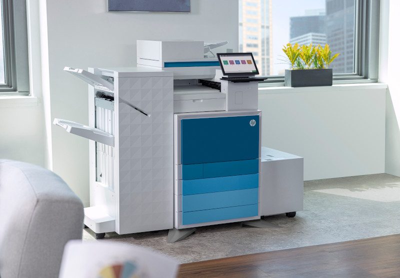 What happens at the end of a printer or copier lease